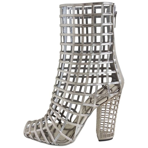 ysl cage boots